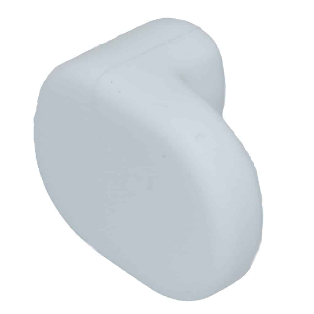 Protective Rubber Rear Mudguard Hook Protector White For Xiaomi M365 / Pro Scooter